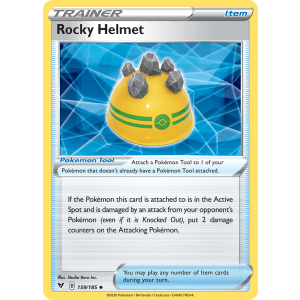 Rocky Helmet 159/185 Pokemon TCG Sword & Shield Vivid Voltage