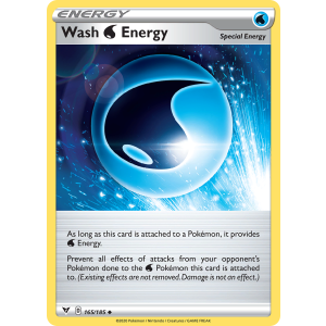 Wash Water Energy 165/185 Pokemon TCG Sword & Shield Vivid Voltage