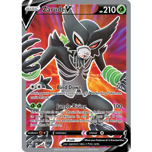 Rare Ultra Zarude V 167/185 Pokemon TCG Sword & Shield Vivid Voltage