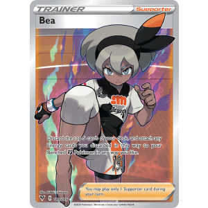 Rare Ultra Bea 180/185 Pokemon TCG Sword & Shield Vivid Voltage