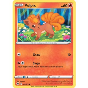 Vulpix 6/73 Pokemon TCG Sword & Shield Champion's Path