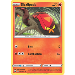 Sizzlipede 9/73 Pokemon TCG Sword & Shield Champion's Path