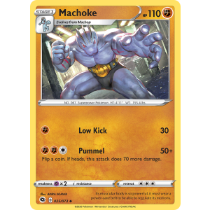 Machoke 25/73 Pokemon TCG Sword & Shield Champion's Path