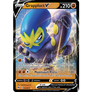 Rare Holo V Grapploct V 32/73 Pokemon TCG Sword & Shield Champion's Path