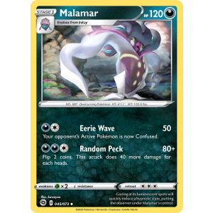 Malamar 45/73 Pokemon TCG Sword & Shield Champion's Path