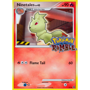  Ninetales 3/16 Pokemon TCG Other Pokémon Rumble