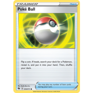 Poké Ball 59/73 Pokemon TCG Sword & Shield Champion's Path