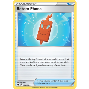 Rotom Phone 64/73 Pokemon TCG Sword & Shield Champion's Path