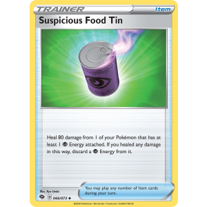 Suspicious Food Tin 66/73 Pokemon TCG Sword & Shield Champion's Path