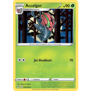 Accelgor 10/189 Pokemon TCG Sword & Shield Darkness Ablaze