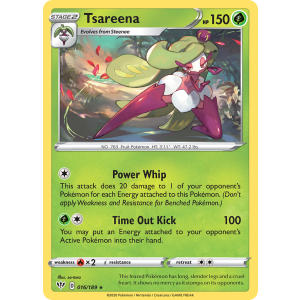 Tsareena 16/189 Pokemon TCG Sword & Shield Darkness Ablaze