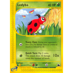 Ledyba 72/144 Pokemon TCG E-Card Skyridge