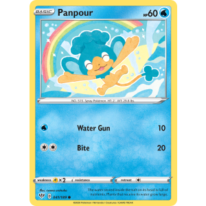 Panpour 41/189 Pokemon TCG Sword & Shield Darkness Ablaze