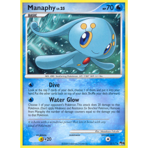 Manaphy 2/17 Pokemon TCG POP POP Series 9