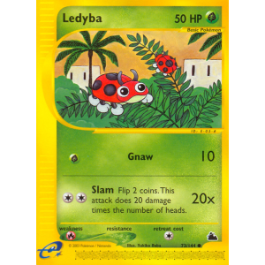 Ledyba 73/144 Pokemon TCG E-Card Skyridge