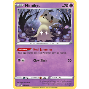 Mimikyu 81/189 Pokemon TCG Sword & Shield Darkness Ablaze