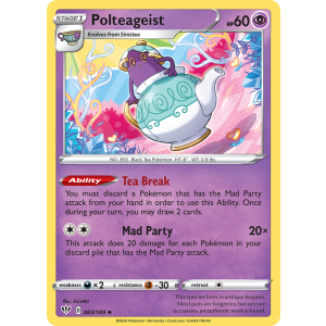 Polteageist 83/189 Pokemon TCG Sword & Shield Darkness Ablaze