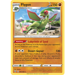 Flygon 91/189 Pokemon TCG Sword & Shield Darkness Ablaze