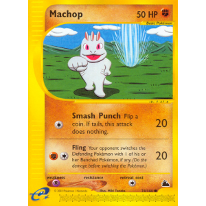 Machop 74/144 Pokemon TCG E-Card Skyridge