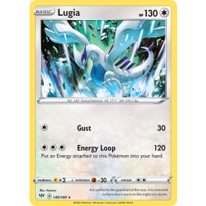 Lugia 140/189 Pokemon TCG Sword & Shield Darkness Ablaze