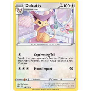 Delcatty 142/189 Pokemon TCG Sword & Shield Darkness Ablaze