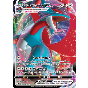 Rare Holo VMAX Salamence VMAX 144/189 Pokemon TCG Sword & Shield Darkness Ablaze