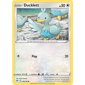 Ducklett 148/189 Pokemon TCG Sword & Shield Darkness Ablaze