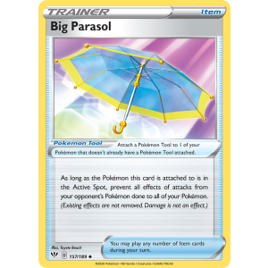 Big Parasol 157/189 Pokemon TCG Sword & Shield Darkness Ablaze