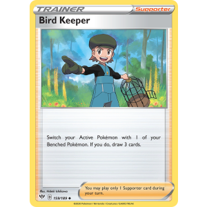 Bird Keeper 159/189 Pokemon TCG Sword & Shield Darkness Ablaze