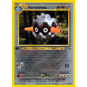 Forretress 21/75 Pokemon TCG Neo Neo Discovery