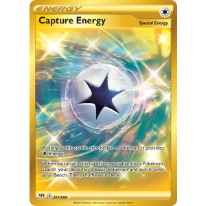 Rare Secret Capture Energy 201/189 Pokemon TCG Sword & Shield Darkness Ablaze