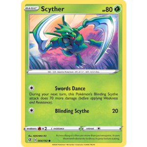 Scyther 4/192 Pokemon TCG Sword & Shield Rebel Clash