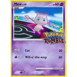  Mew 10/16 Pokemon TCG Other Pokémon Rumble