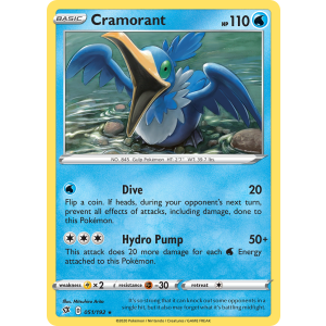 Cramorant 51/192 Pokemon TCG Sword & Shield Rebel Clash