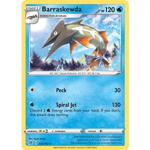 Barraskewda 53/192 Pokemon TCG Sword & Shield Rebel Clash