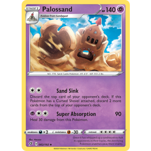 Palossand 82/192 Pokemon TCG Sword & Shield Rebel Clash