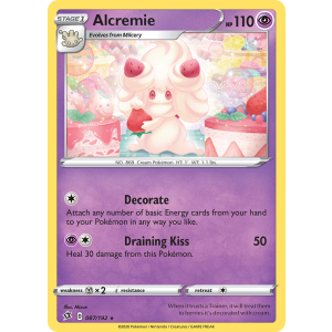 Alcremie 87/192 Pokemon TCG Sword & Shield Rebel Clash