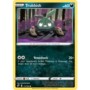 Trubbish 117/192 Pokemon TCG Sword & Shield Rebel Clash