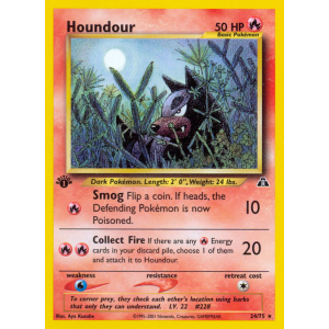 Houndour 24/75 Pokemon TCG Neo Neo Discovery