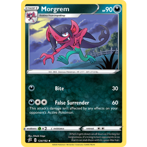 Morgrem 124/192 Pokemon TCG Sword & Shield Rebel Clash