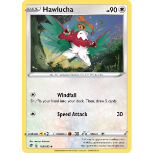 Hawlucha 148/192 Pokemon TCG Sword & Shield Rebel Clash