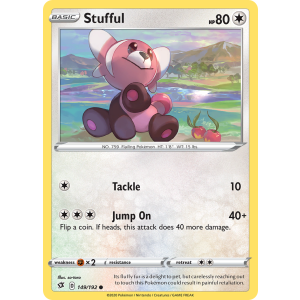 Stufful 149/192 Pokemon TCG Sword & Shield Rebel Clash