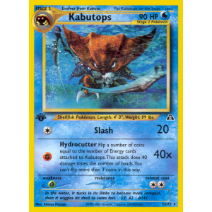 Kabutops 25/75 Pokemon TCG Neo Neo Discovery