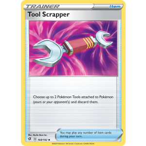 Tool Scrapper 168/192 Pokemon TCG Sword & Shield Rebel Clash