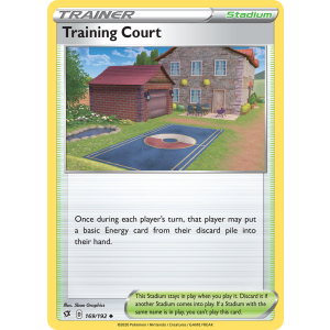 Training Court 169/192 Pokemon TCG Sword & Shield Rebel Clash