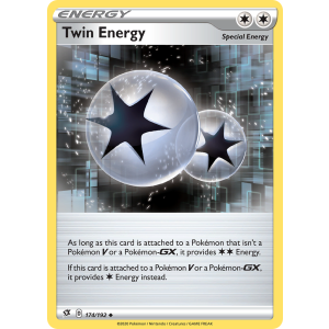 Twin Energy 174/192 Pokemon TCG Sword & Shield Rebel Clash