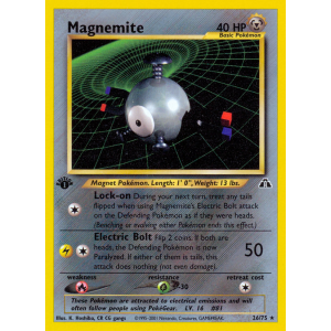 Magnemite 26/75 Pokemon TCG Neo Neo Discovery