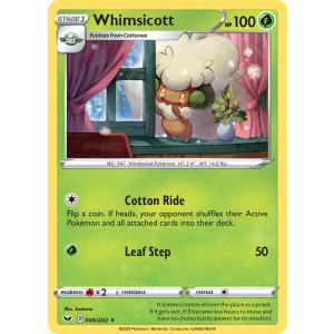 Whimsicott 6/202 Pokemon TCG Sword & Shield Sword & Shield