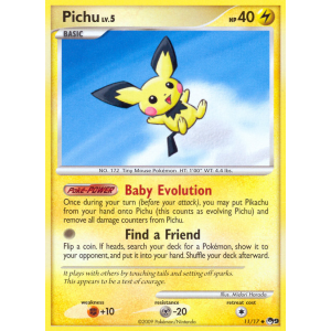 Pichu 11/17 Pokemon TCG POP POP Series 9