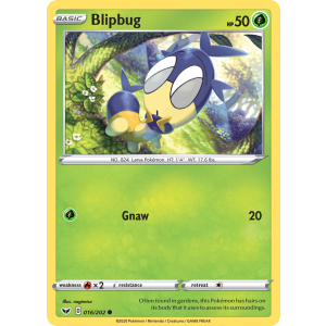 Blipbug 16/202 Pokemon TCG Sword & Shield Sword & Shield